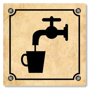 Pitná voda, 148x148mm, pergamen, Kansas